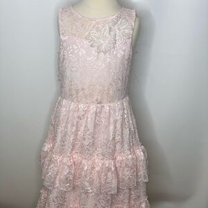 Pastourelle Pippa & Julie floral lace dress nwot